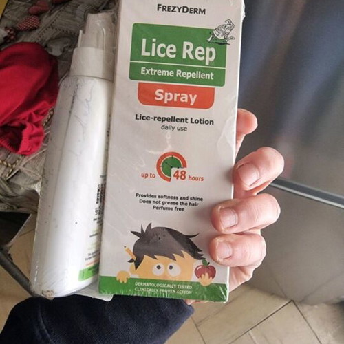 Frezyderm Lice Rep Extreme Repellent Lotion Spray 150ml with 80ml gift