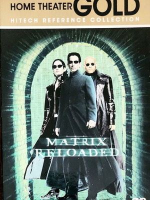 Matrix Reloaded DVD like new, action and science fiction