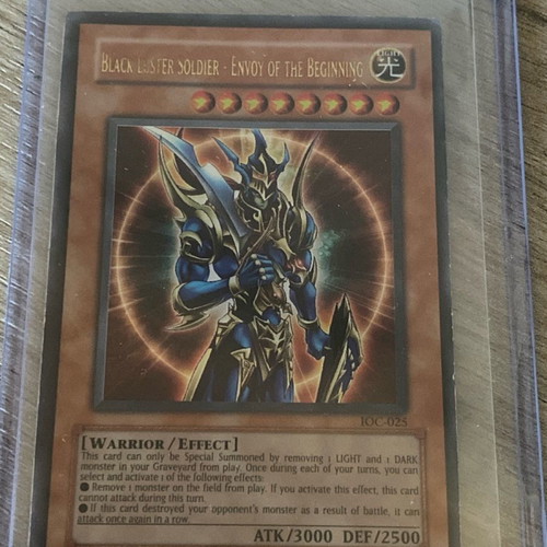 Yugioh Black Luster Soldier Envoy Of The -  45,00 - Vendora.cy