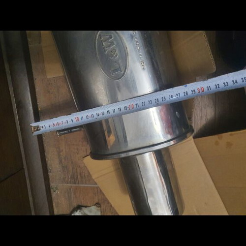 L&W stainless steel exhaust tip for up to 2000cc