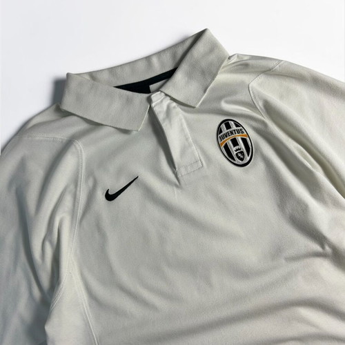 Nike Vintage Y2K Juventus FC Polo Shirt used, 2006 pre match