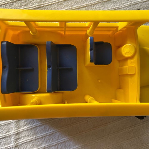Cocomelon school bus with sounds and figure like new