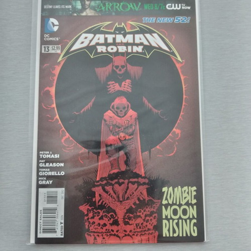 Batman and Robin #13 DC superhero comic book, English paperback