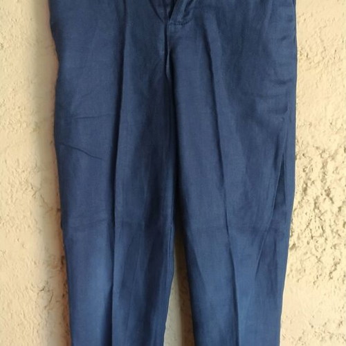 Ralph Lauren linen cotton pants for 7-year-old boy used, blue