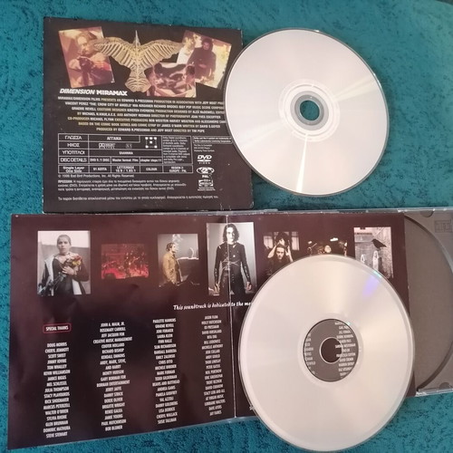 The Crow Original Motion Picture Soundtrack and movie like new