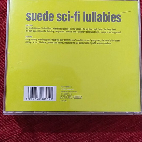 Suede 3 CD set including Sci-fi Lullabies, Head Music, Dog Man Star