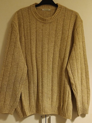 Glenfield men's wool sweater beige size XXL like new