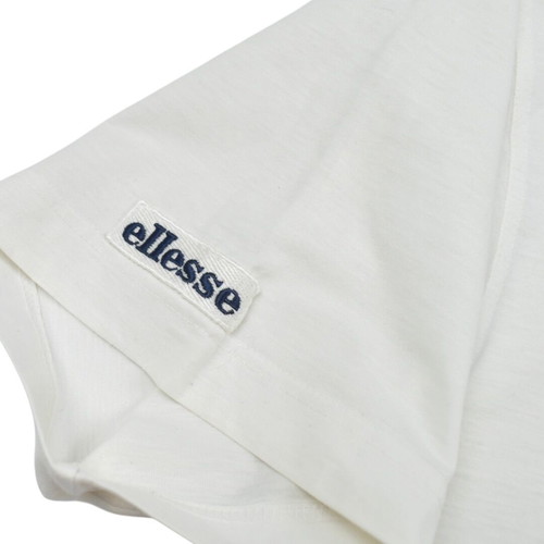 Ellesse Vintage 90s Tonal Graphic Tennis Polo Shirt used, size Large