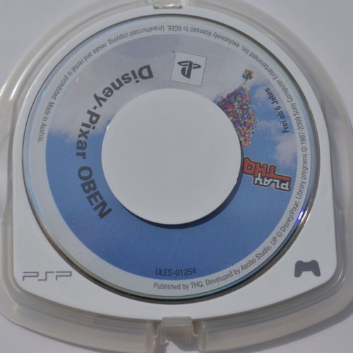 Disney Pixar Up PSP game like new, German version