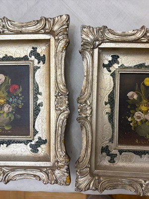 Two R. Rosini paintings like new
