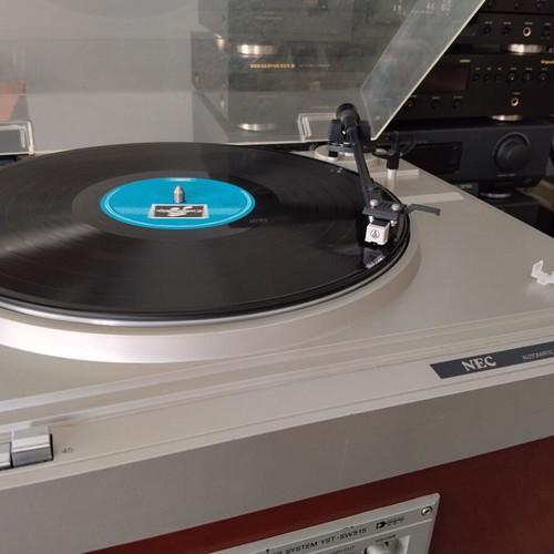 NEC sound system used with turntable, amplifier, radio, equalizer