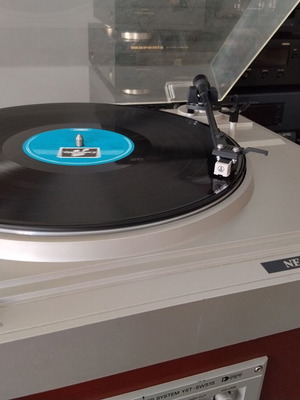 NEC sound system used with turntable, amplifier, radio, equalizer