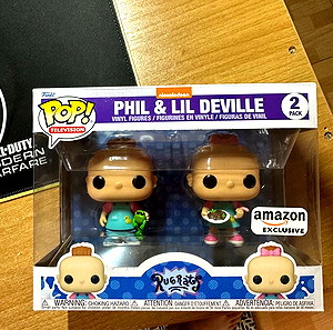 FUNKO pop Rugrats Phil & Lil Deville (Amazon exclusive)
