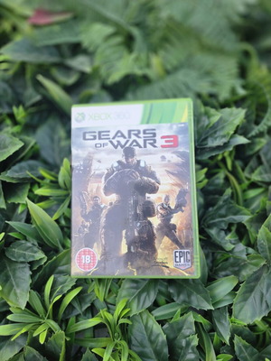 Gears of War 3 Xbox 360 game used, good condition