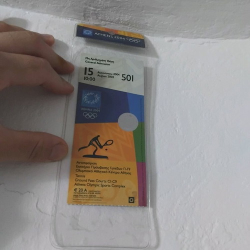 Olympic Games 2004 Tickets New, Set of 11