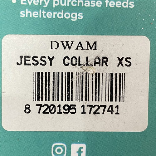 Luxury Handmade DWAM Jessy Collar XS Dog Collar 24-40cm New