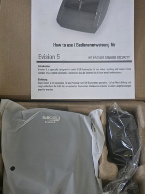 Bellcon Evision 5 Banknote Detector new