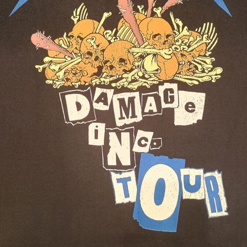Metallica Damage Inc T-shirt used, size L, black
