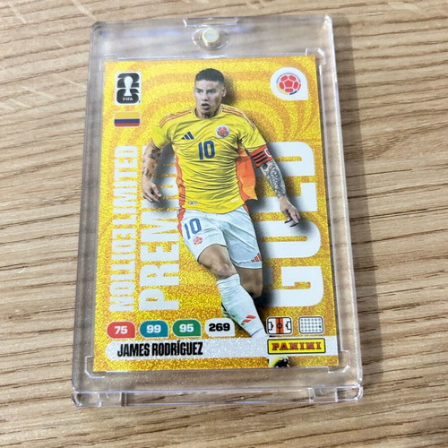 James Rodriguez Colombia Panini FIFA World Cup 2026 card new in acrylic case