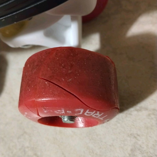 ZTX kids rollers used white-pink US 2 (EU 33–34)