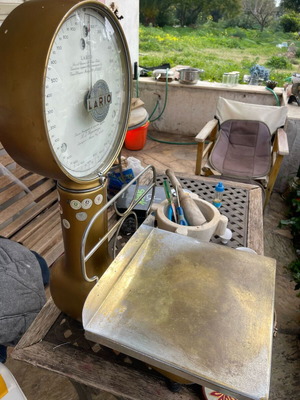 Vintage Lario scale used, Italian, up to 6 tons