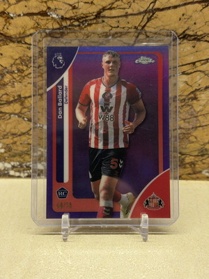 Topps Chrome 2026 Dan Ballard RC True Purple Refractor κάρτα /75 #165