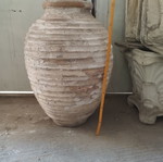 Clay pithari used, approximately 85 cm height