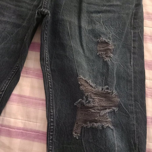 Pull & Bear men's black jeans new, size M