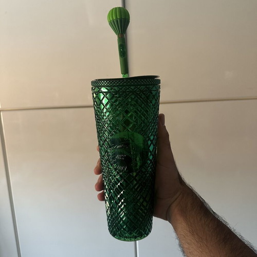Wicked x Starbucks Silicone Straw Topper Emerald City New