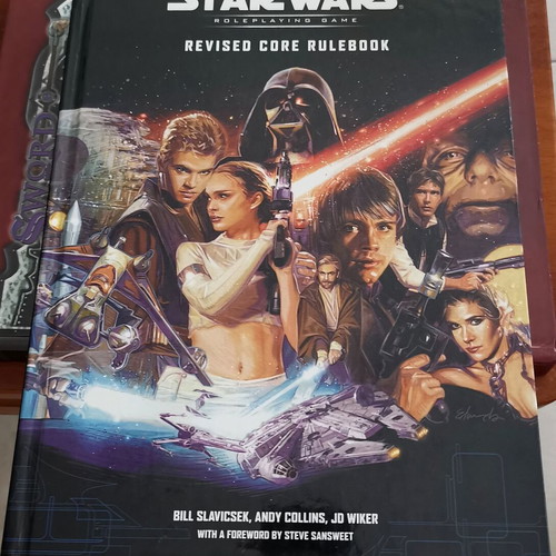 Star Wars RPG Revised Core Rulebook 2002 like new