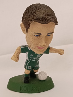 Panathinaikos KOLKKA figure used from Panathinaikos Trifylli magazine