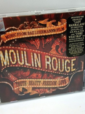 Moulin Rouge! Baz Luhrmann CD soundtrack σαν καινούργιο