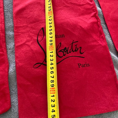 Christian Louboutin shoe bags like new, pack of 5 pieces