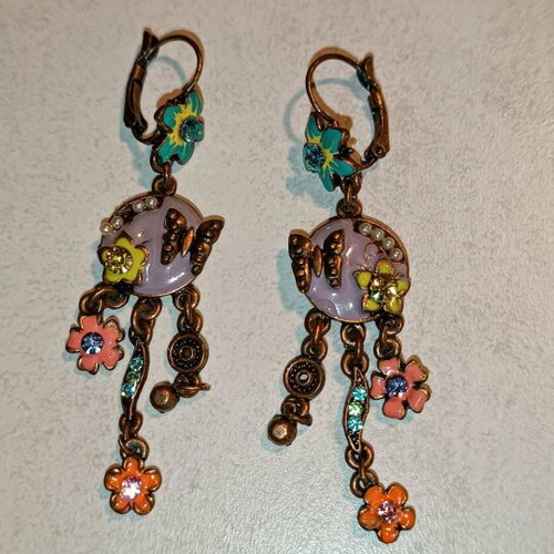 Earrings like new multicolored