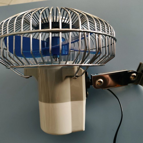 Vintage 24V Car Truck Fan used, retro accessory