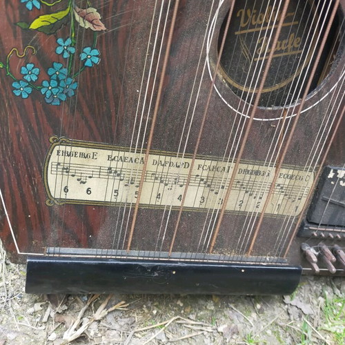 Vintage string instrument, 60 cm x 40 cm