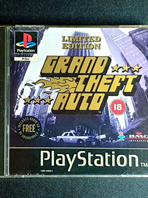 Grand Theft Auto Limited Edition PlayStation 1 като нов