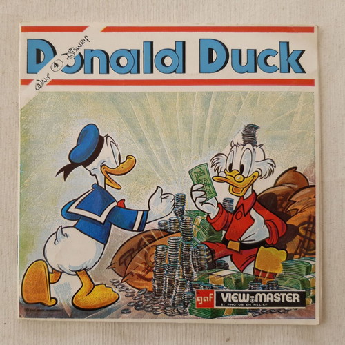 Donald Duck insert for old View Master used