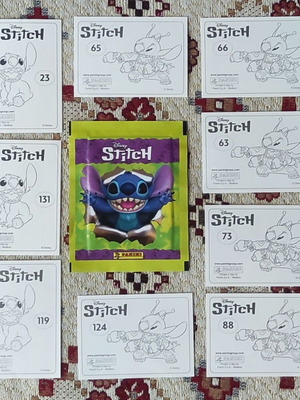 Lilo and Stitch Stickers new, Panini pack with loose stickers