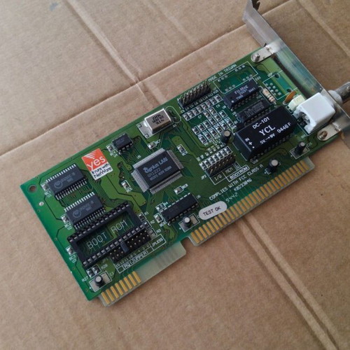 Genius LAN K0233046 16-bit ISA Network Adapter Card like new
