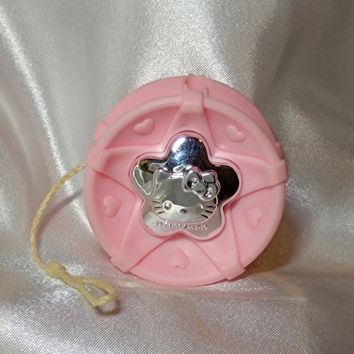 Hello Kitty Chupa Chups yo-yo used, pink and silver