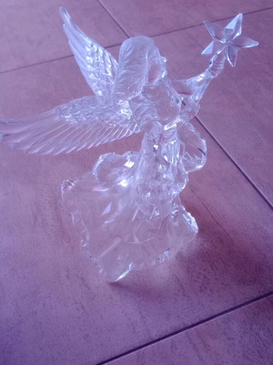 Χριστουγεννιάτικο διακοσμητικό αγγελάκι πλαστικό σαν καινούργιο