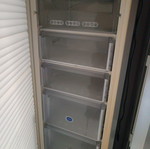 Καταψύκτης ντουλάπα inox σαν καινούργιος με μεγάλα βαθιά συρτάρια