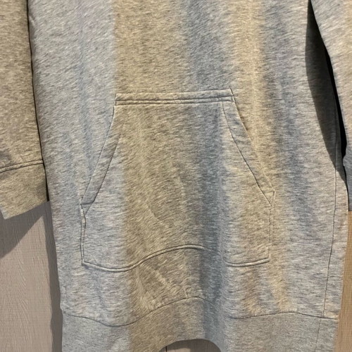 H&M sweatshirt dress grey like new, size 34