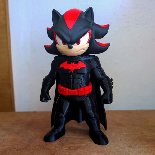 Shadow the Bat-Hedgehog figure Sonic x Batman collectible