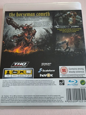 Darksiders PS3 in excellent condition
