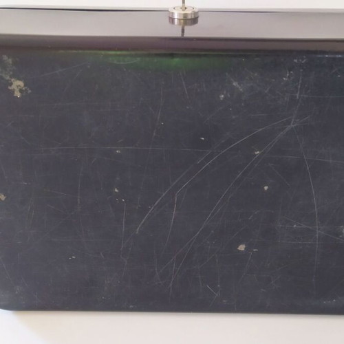 Rexel cash box used, metal with lock