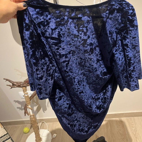 Velvet bodysuit blue to purple used