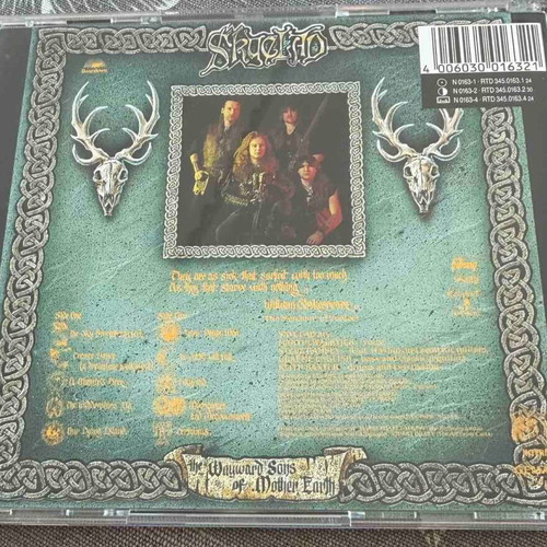 Skyclad The Wayward Sons of Mother Earth CD used, metal