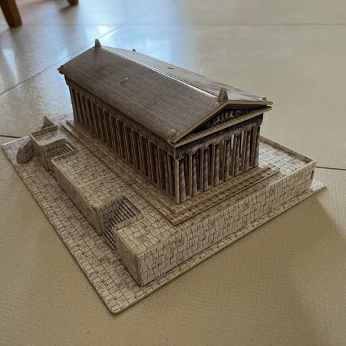 Paper Parthenon model like new